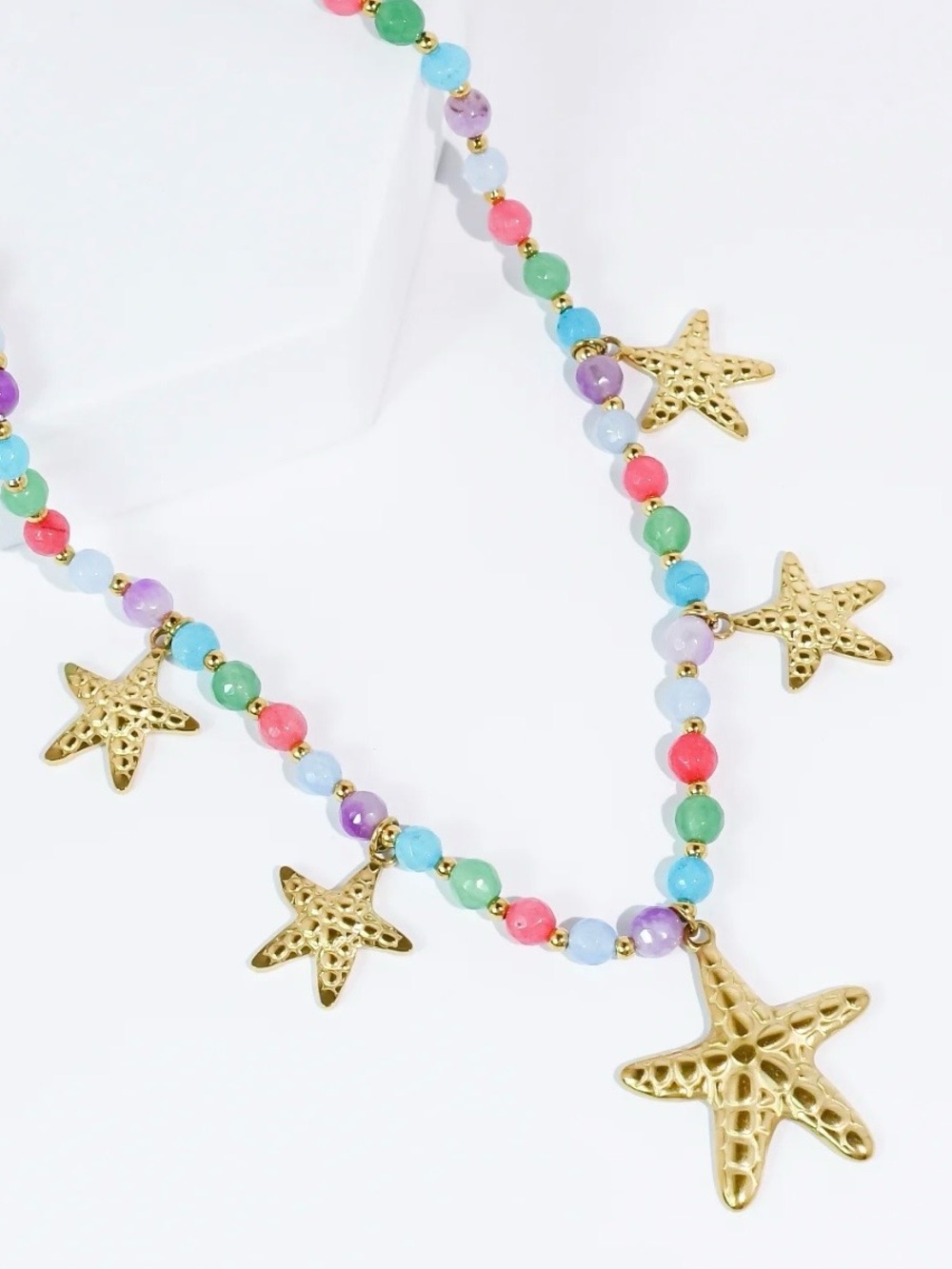 NWT Treasure Jewels Down by the Sea Starfish Necklace
